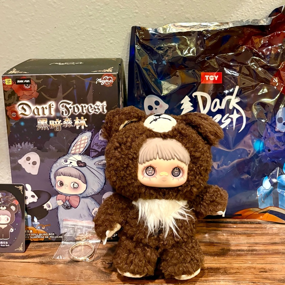 MayMei The Dark Forest Series Blind Box, Confirmed The Bear Bell, Discontinued